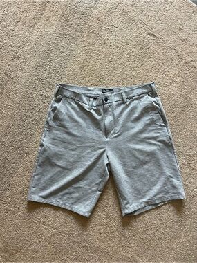 Hurley Light Gray Men's Shorts Size: 36 🩳 NWOT 🏷️ MSRP: $58
